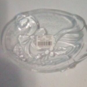 Clear Glass Candy Dish Fry Mikasa